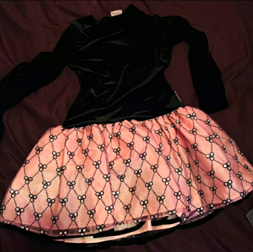 Festive Girls Dress By Iris & Ivy Sz 8